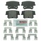 Bosch Blue Disc Brak Disc Brake Pads, Be1057H BE1057H - alternate 2